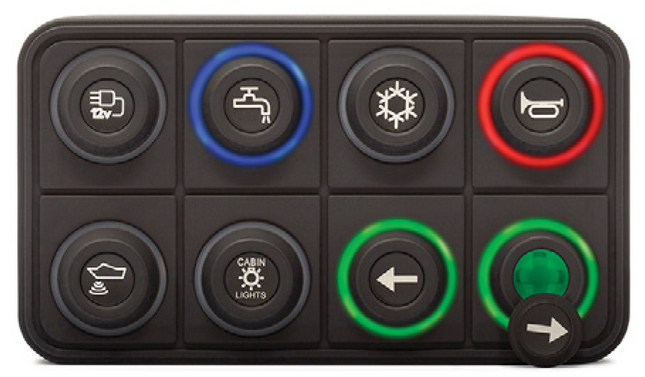 BLINK MARINE 8 BUTTON CAN KEYPAD MAXXECU LINK