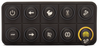 BLINK MARINE 10  BUTTON CAN KEYPAD MAXXECU LINK