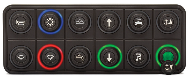 BLINK MARINE 12 BUTTON CAN KEYPAD MAXXECU LINK