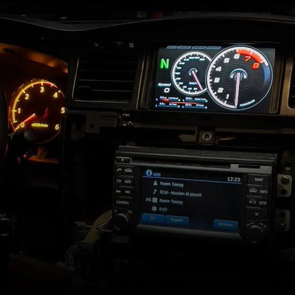 ELITE DASH TECHNOLOGY E-10 Nissan Patrol Series 4 digital dash