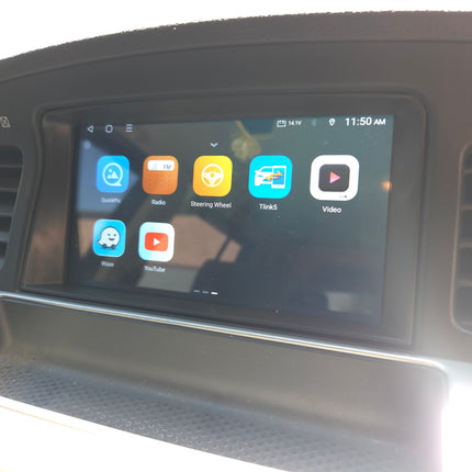 GU Patrol Android screen UPPER DASH MaxxECU Bimmerlink Bimmercode Haltech Link