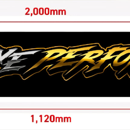 DU-BYE Performance windscreen banner